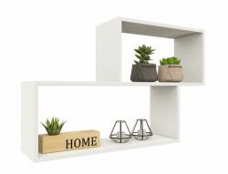 haaus Etajera Rico V1, Alb, L 100 x l 25 x H 65 cm (914417)