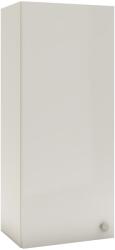 haaus Corp Baie Zaria, Suspendat, 1 Usa, Alb lucios/Alb, MDF, L 30 x l 22 x H 72 cm (912871)