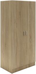 haaus Dulap Remi, 2 Usi, cu polite, Stejar Sonoma, 80 x 51 x 170 cm (912666)