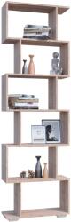 haaus Etajera Tokyo, 6 Casete, Stejar Sonoma, 60 x 24 x 196 cm (916558)