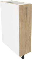 haaus Corp Baza Jolly Karo, Lemn Natural/Alb, 20 x 50 x 80 cm (917333)