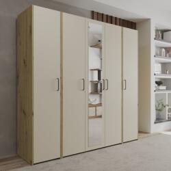 haaus Dressing Malmo V5, Stejar Artisan/Argila, L 204 cm (923884)