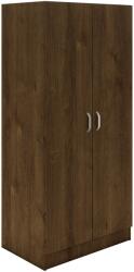 haaus Dulap Remi, 2 Usi, cu polite, Stejar Bronz, 80 x 51 x 170 cm (912673)