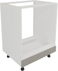 haaus Corp Cuptor Karo, Gri Lucios/Alb, MDF, 60 x 50 x 80 cm (924171)