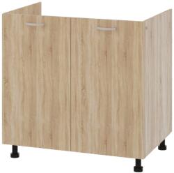 haaus Masca Chiuveta Toro, Stejar Sonoma, 80 x 50 x 82 cm (910082)
