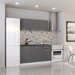 haaus Bucatarie Ronda, Antracit/Alb, L 150 cm (916268)