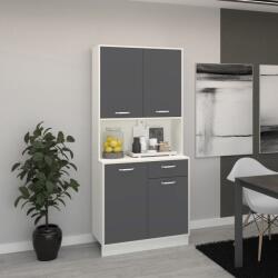 haaus Bufet Oma, Antracit/Alb, L 84 cm (922078)