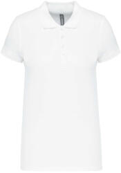 Kariban KA255 NŐI PIQUÉ RÖVID UJJÚ GALLÉROS PÓLÓ (ka255wh-3xl) - polokozpont