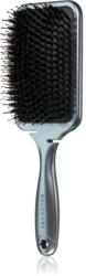 BrushArt Hair Boar bristle paddle hairbrush perie de par cu peri de mistret Metallic Black 1 buc