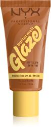 NYX Cosmetics Buttermelt Glaze világosító tonizáló fluid SPF 30 árnyalat Chai Butta 30 ml