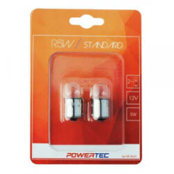 Power-TEC Standard BA15s, R5W (G18) halogén izzó 12V (biszter) (72PTZ30-02B)