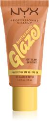 NYX Cosmetics Buttermelt Glaze világosító tonizáló fluid SPF 30 árnyalat 03 Cashew Butta 30 ml