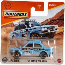 Mattel Matchbox '70 Datsun 510 Rally kisautó (JBT02) - jatekbirodalom