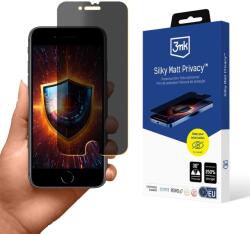 3mk Protection Matt, privatizáló védőfólia 3mk Silky Matt Privacy az Apple iPhone SE 2022 készülékre, üvegfólia