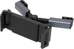 Somogyi Elektronic SAL SA066 autós mobiltartó, mobiltelefonhoz, táblagéphez, 4.7-12.9 képátlóig, hátsó utasok számára, fejtámlára szerelhető