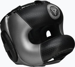 RDX Box fejvédő RDX L2 Mark Pro Head Guard With Nose Protection Bar silver