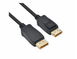 Roline Кабел Roline 11.04. 6020, от DisplayPort(м) към DisplayPort(м), 1m, черен, 10K@60Hz (11.04.6020)
