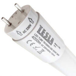 TESLA - LED Csőizzó, SMD, T8, G13, 1500mm, 28W, 230V, 4000lm, 5000K, Matt - fizz