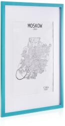 Casa Chic Kenton, képkeret, téglalap alakú, DIN A1, paszpartu, plexi (CL-A1-1-TEAL) (CL-A1-1-TEAL) - klarstein
