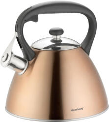 Klausberg Ceainic cu fluier Klausberg KB 7209, 3 litri, Inductie, Bronz (KB 7209)