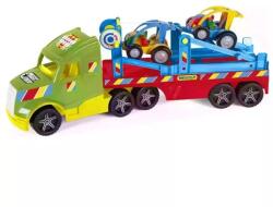 Wader Wader: Magic Truck Basic autószállító kamion buggy kisautókkal - 79 cm (36351) - jatekbolt