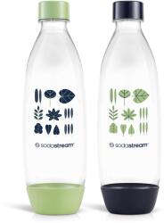 SodaStream FUSE Duo Szénsavasító Palack - 2 x 1 liter (FUSE 2X1L GREEN/BLUE)