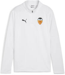 PUMA Valencia CF edzői quarter-Zip felső ifjúsági PUMA White 13/14 ÉVES fehér