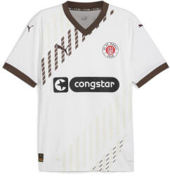 PUMA FC St. Pauli 24/25 Away mez Férfiak PUMA White Espresso Brown 2XL barna|fehér