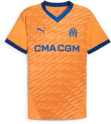 PUMA Olympique de Marseille 24/25 Authentic Third Jersey Férfiak PUMA 2XL kék|narancssárga|sárga