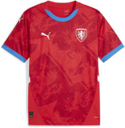 PUMA Csehország Labdarúgás 2024 Férfi hazai mez PUMA For All Time Red Fast XS vörös