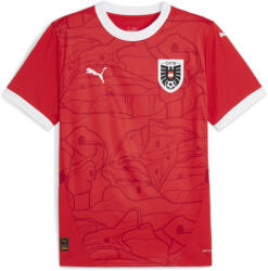 PUMA Austria 2024 férfi hazai futball mez PUMA Red Chili Pepper 2XL vörös