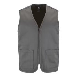 SOL'S Unisex felnőtt Wallace Gilet L barna|szürke