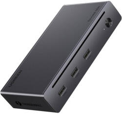 UGREEN Revodok Max 208 Dokkoló Állomás 4x Thunderbolt 4, 3x USB, RJ45, DC 140W (45053)