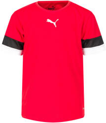 PUMA teamRISE Jersey gyerek focimez 152 cm - 12 Y fekete|vörös