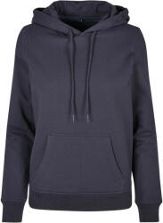 Build Your Brand Női Basic kapucnis pulóver 3XL kék