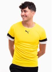 PUMA Férfi futballmez - PUMA teamRISE Jersey S fekete|narancssárga|sárga