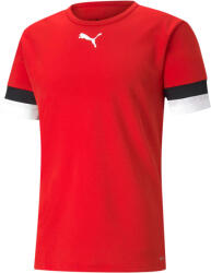 PUMA Férfi futballmez - PUMA teamRISE Jersey M fekete|vörös