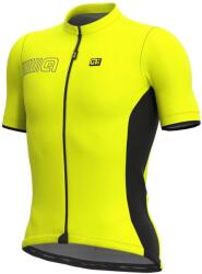 Alé Cycling Férfi Alé Color Block kerékpáros mez S sárga