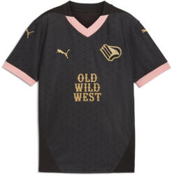 PUMA Palermo F. C. 24/25 Away Jersey Youth PUMA Black Gold 7/8 EVES fekete|sárga