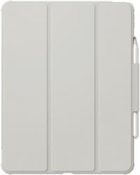 Apple iPad Air 13 (2024 / 2025), mappa tok, közepesen ütésálló, levehető előlap, Apple Pencil tartóval, Smart Case, Spigen AirSkin Pro, szürke