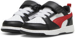 PUMA Rebound v6 Lo Gyermekcipő PUMA White For All Time Red Black 26 fehér|fekete|vörös