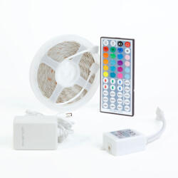 PHENOM RGB LED szalag - 3 m - Tápegység - Távirányító - 30 LED/m - 7, 2W/m (55861)