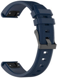 Techsuit Curea pentru Instinct 2S/2S Solar/Approach S70 42mm/Forerunner 220/230/235/630/735 - Techsuit Watchband QuickFit 20mm (W058) - Navy Blue (KF2334813) - alcmobile