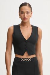 Fracomina mellény fekete, egysoros gombolású, FR25SJ5009W42901 - fekete L