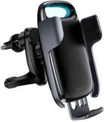 Baseus Suport Auto cu Incarcare Wireless 15W - Baseus (WXHW02-01) - Black