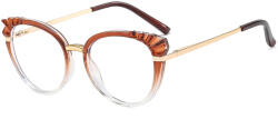 Techsuit Ochelari de Calculator - Techsuit Reflex Metal (F5020-BRW) - Brown Clear (KF2310322)