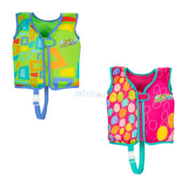 Bestway 32177 Swim Safe ABC B AquaStar textil úszómellény - M/L méret (3-6 év) (32177) - jatek-auto