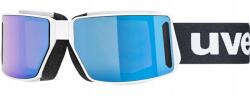 uvex MTN Tour white mat-mirror blue/clear síszemüveg