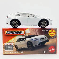 Mattel Matchbox '23 Toyota Prius Prime kisautó papírdobozban (JBT85)
