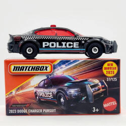 Mattel Matchbox '23 Dodge Charger Pursuit kisautó papírdobozban (JBV01)